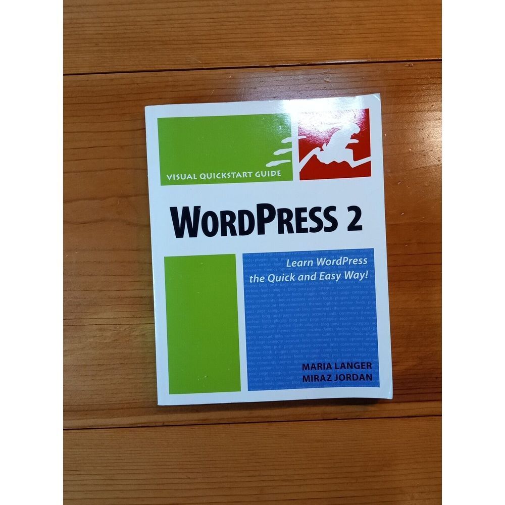 WordPress 2 By Maria Langer, Miraz‎ Jordan👍👍👍👍